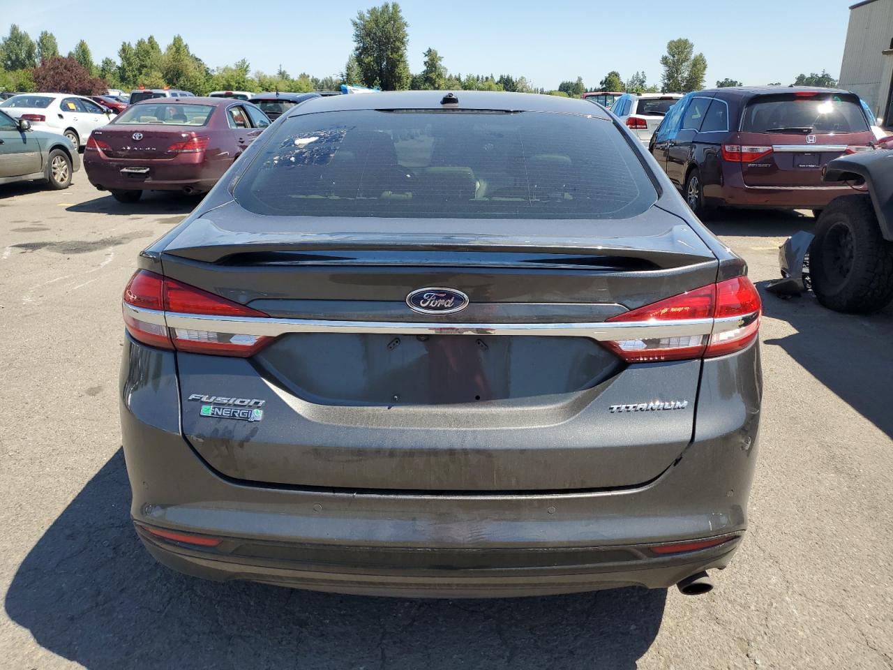 2017 Ford Fusion Titanium Phev VIN: 3FA6P0SUXHR209009 Lot: 59878144