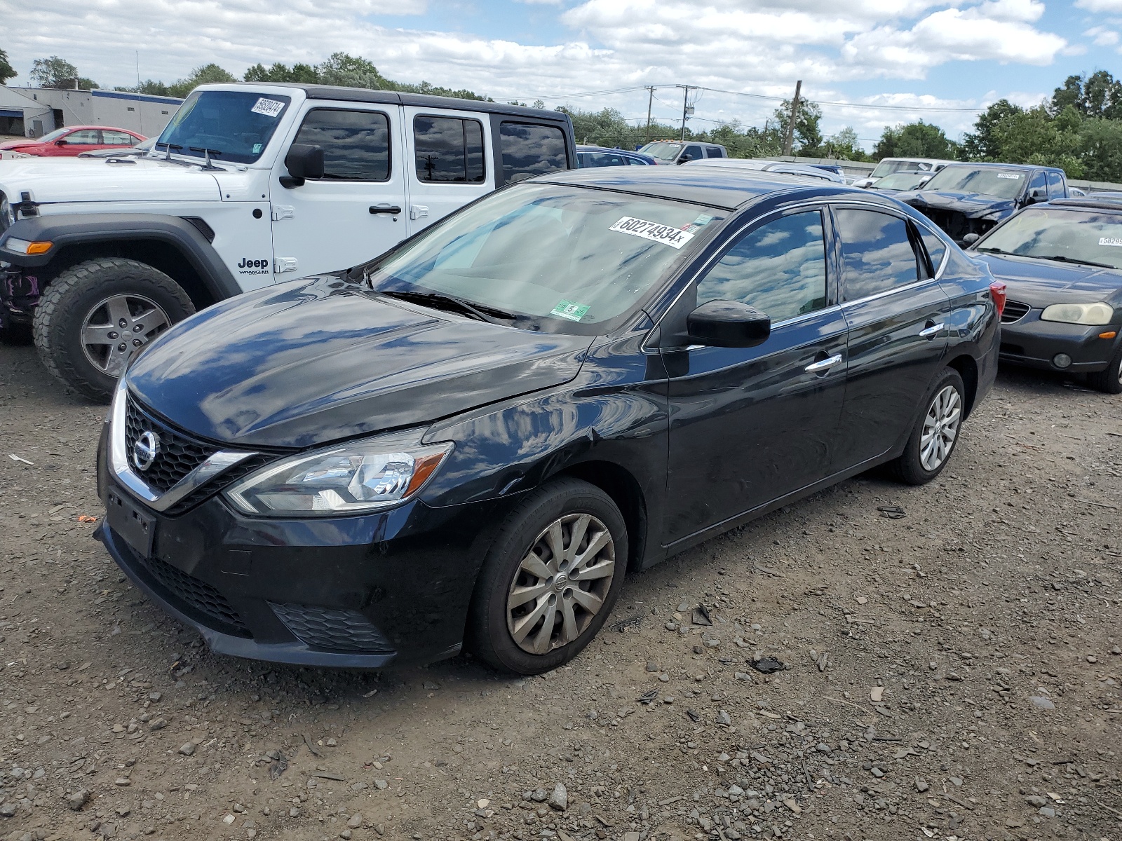 2017 Nissan Sentra S vin: 3N1AB7AP8HY263926