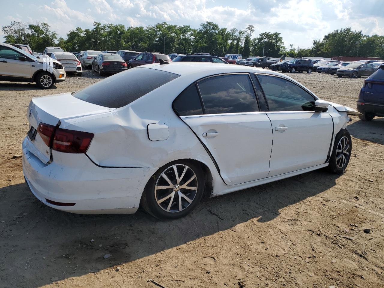 2017 Volkswagen Jetta Se VIN: 3VWDB7AJ4HM202700 Lot: 58541694