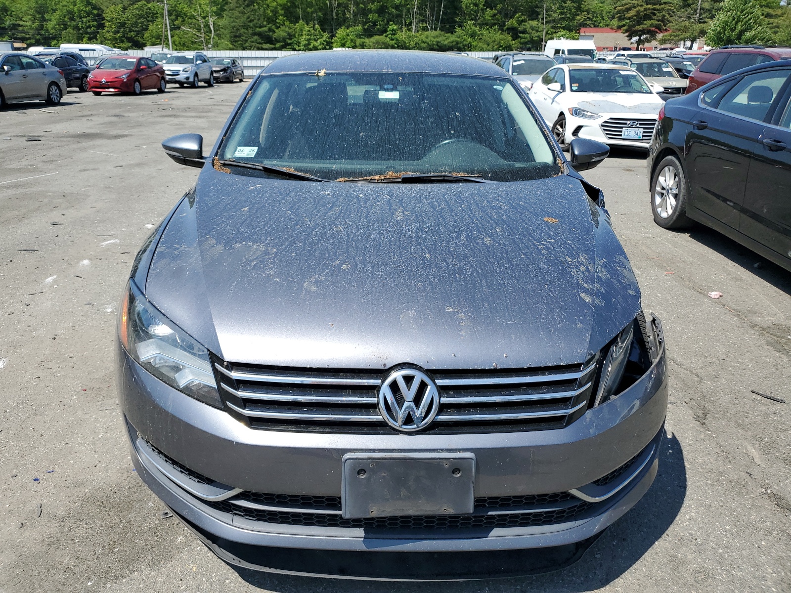 2012 Volkswagen Passat Se vin: 1VWBP7A34CC018331