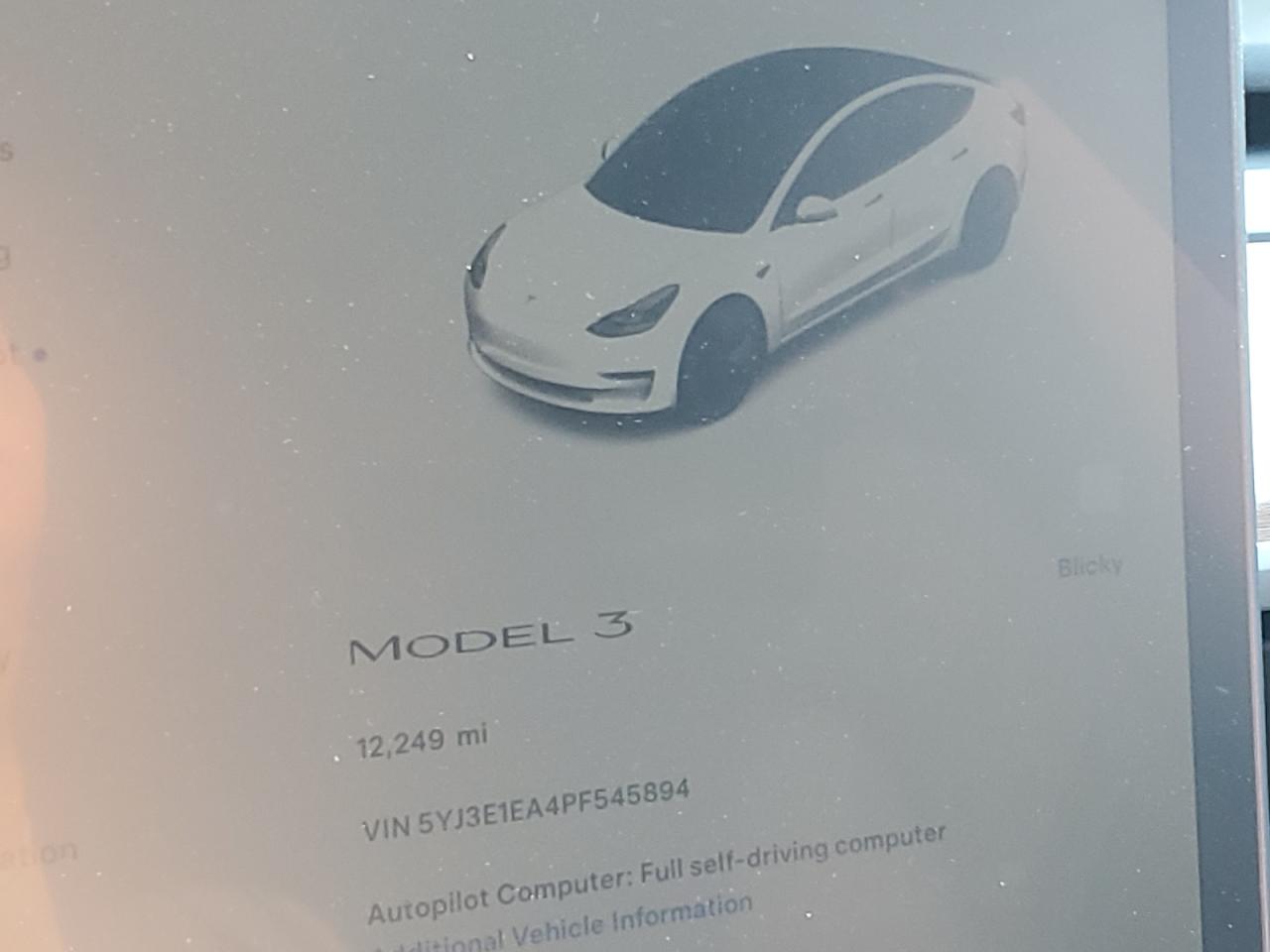 2023 Tesla Model 3 VIN: 5YJ3E1EA4PF545894 Lot: 61081324