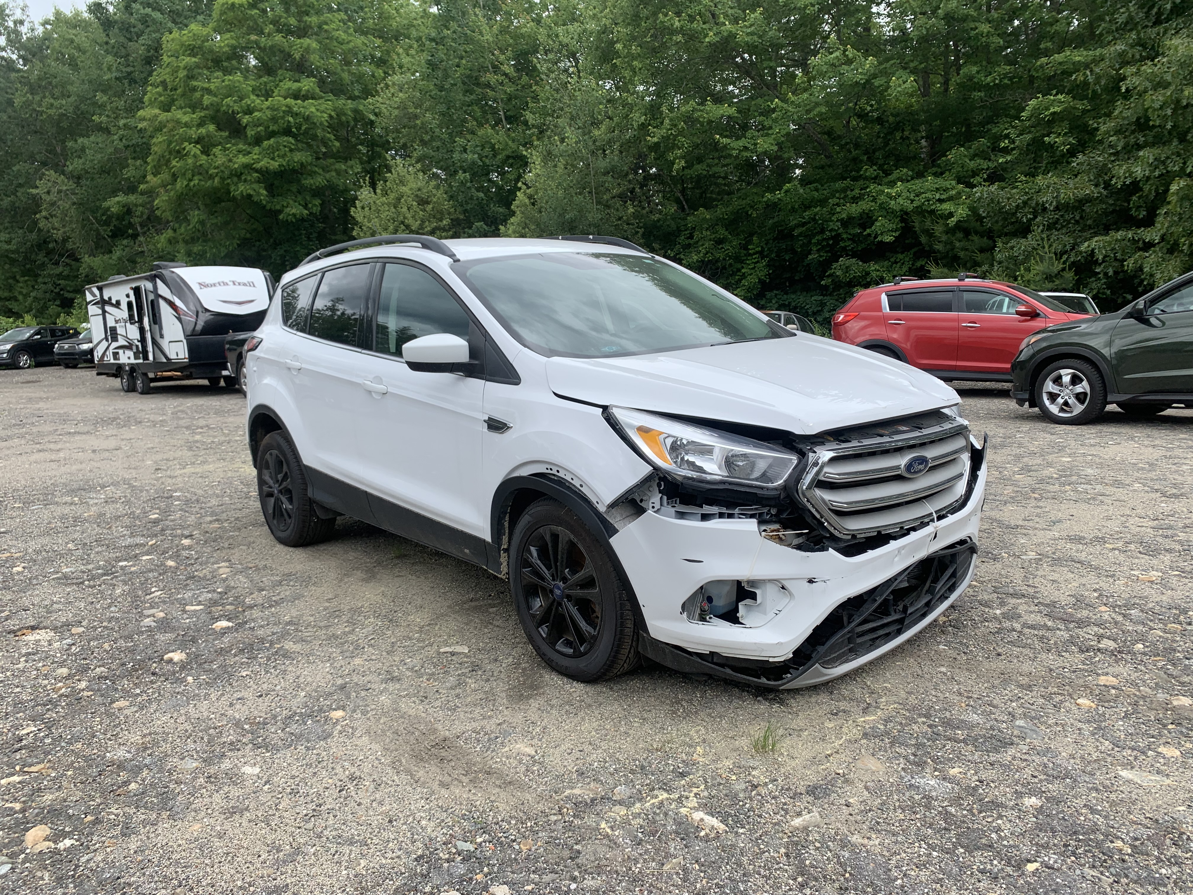 2018 Ford Escape Se vin: 1FMCU9GD9JUC49837