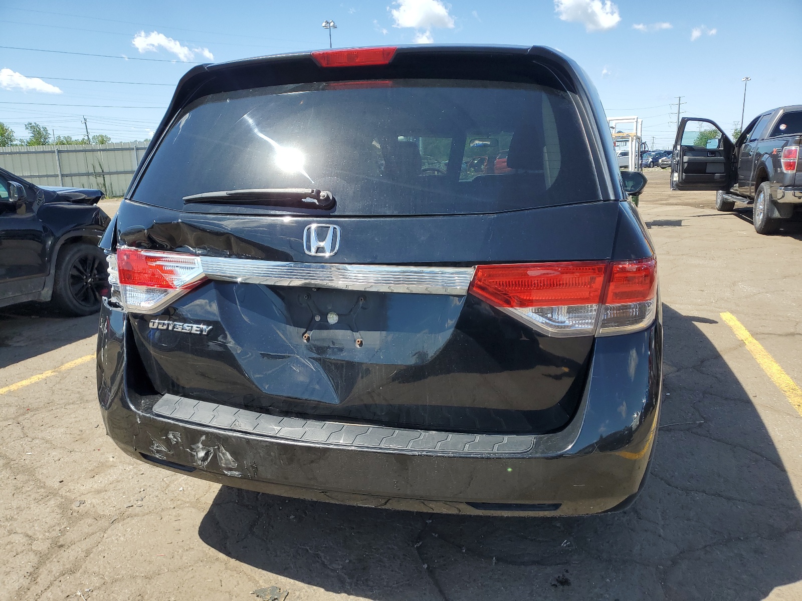 5FNRL5H42EB027759 2014 Honda Odyssey Ex