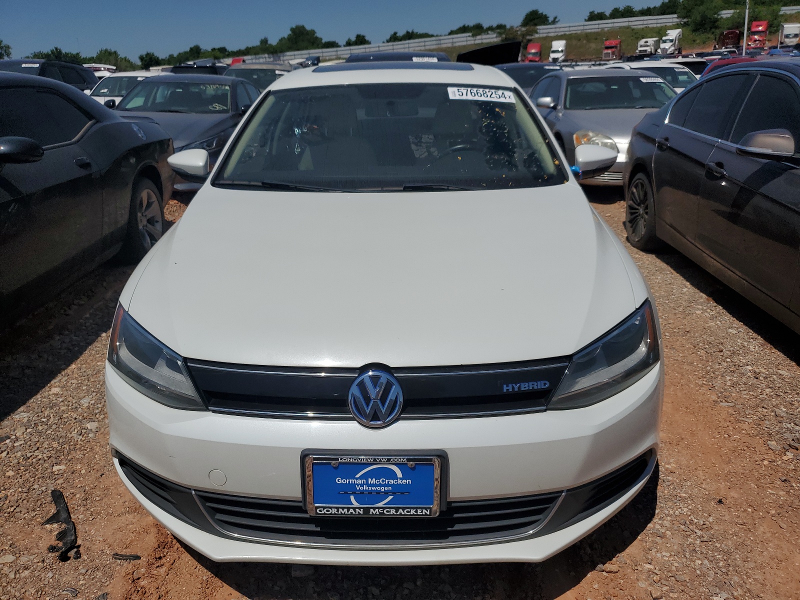 2014 Volkswagen Jetta Hybrid vin: 3VW637AJ1EM213445