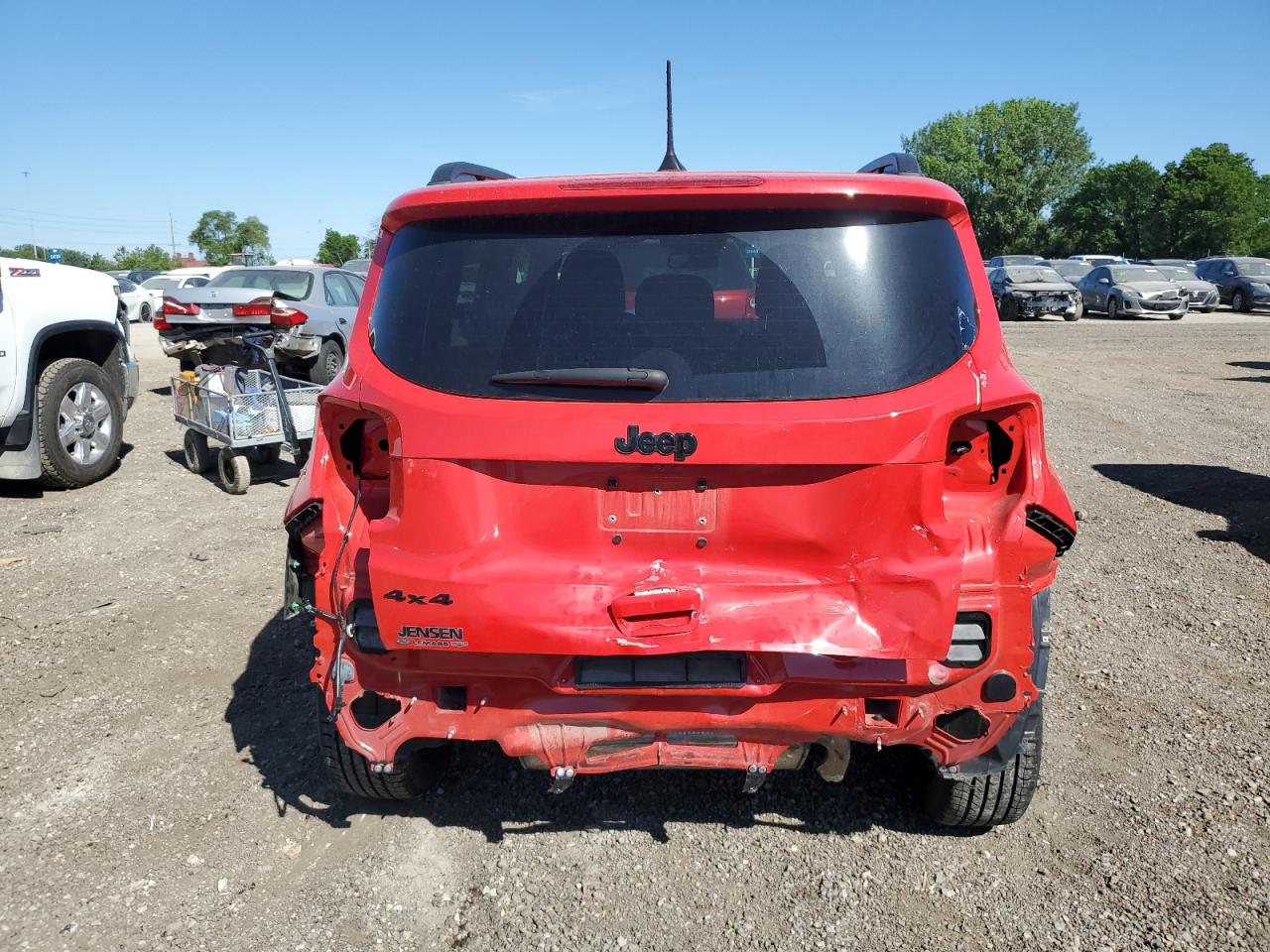 2022 Jeep Renegade Altitude VIN: ZACNJDE19NPN67365 Lot: 58961874