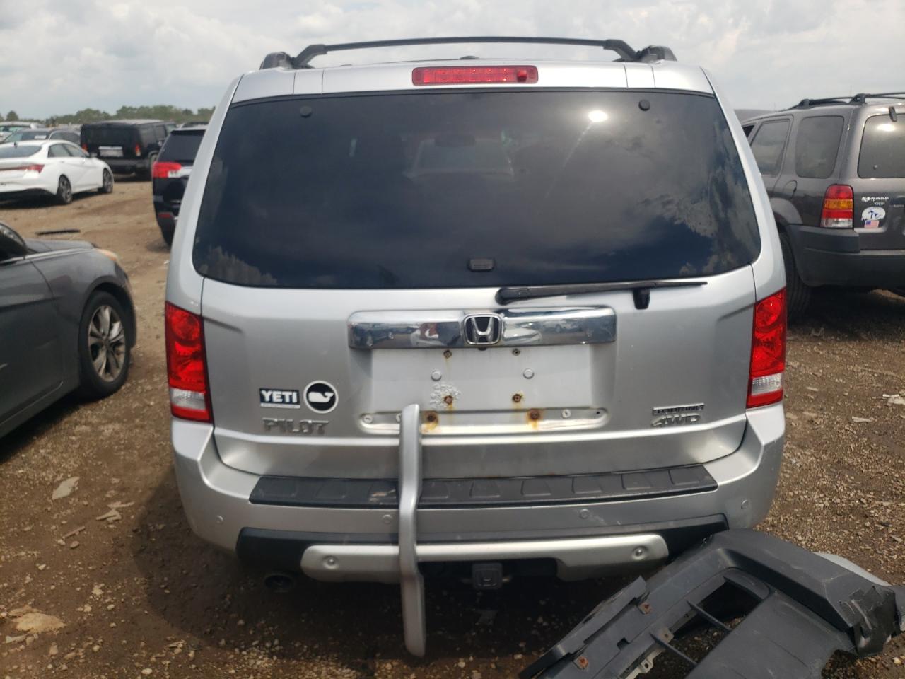 2011 Honda Pilot Touring VIN: 5FNYF4H95BB025394 Lot: 58529074