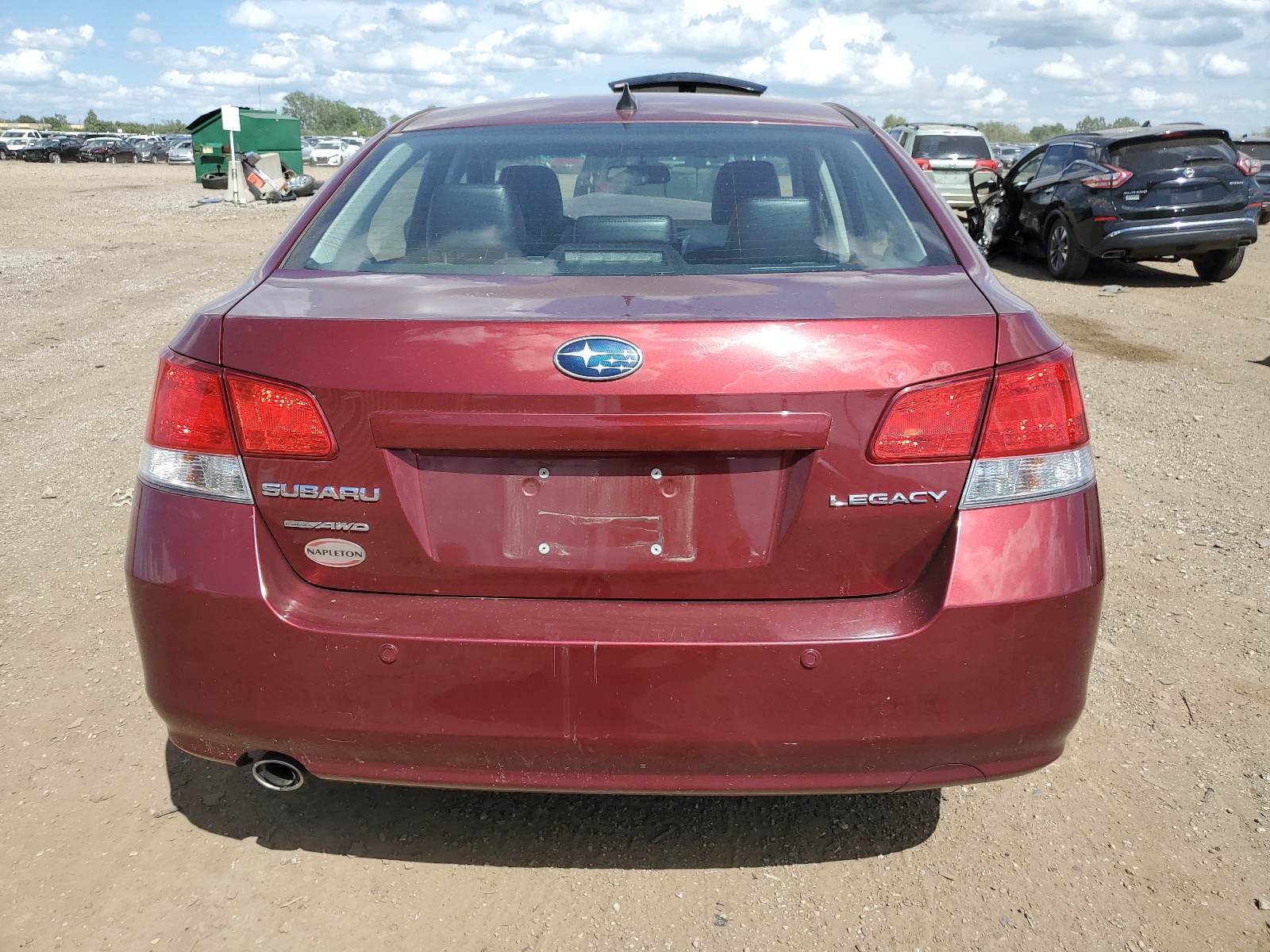 4S3BMCJ61B3260717 2011 Subaru Legacy 2.5I Limited