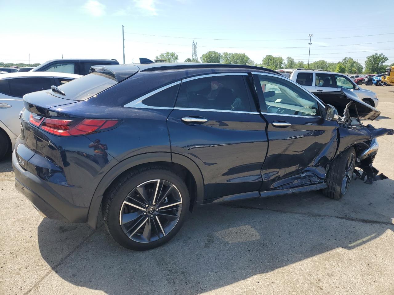 2023 Infiniti Qx55 Essential VIN: 3PCAJ5KR4PF106831 Lot: 58977374
