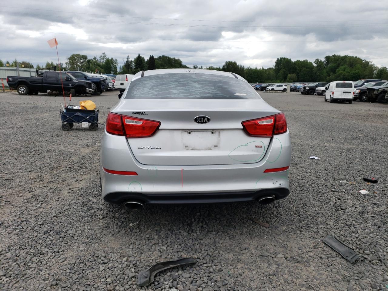 2015 Kia Optima Lx VIN: 5XXGM4A70FG440037 Lot: 60868444