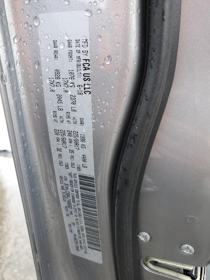 2018 Jeep Compass Latitude VIN: 3C4NJCBBXJT468583 Lot: 58710614