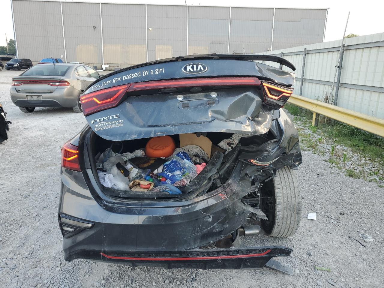 2021 Kia Forte Gt Line VIN: 3KPF34ADXME327626 Lot: 58947094