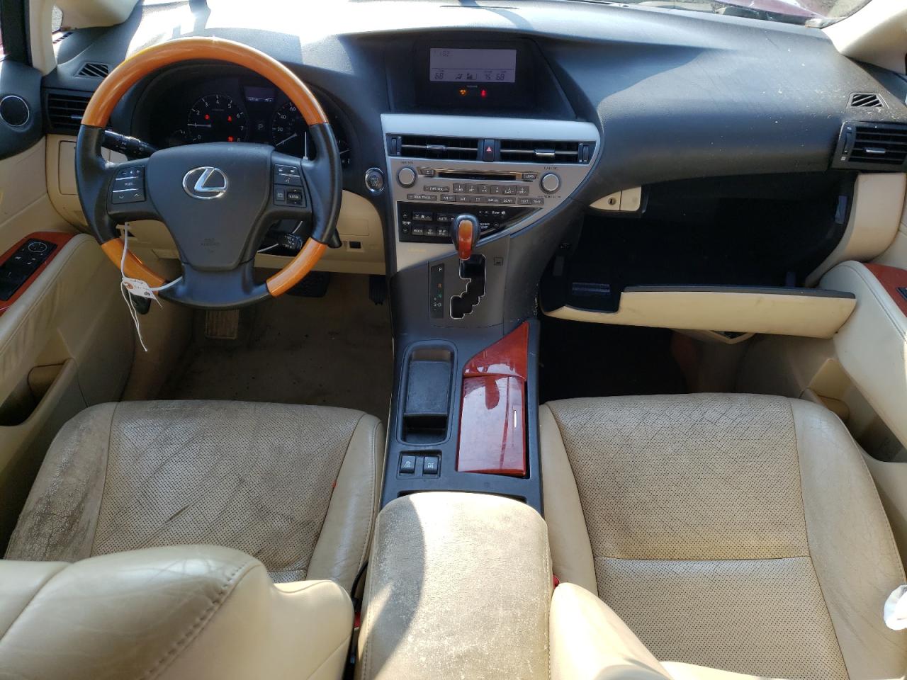 2010 Lexus Rx 350 VIN: 2T2BK1BA7AC072315 Lot: 59631554