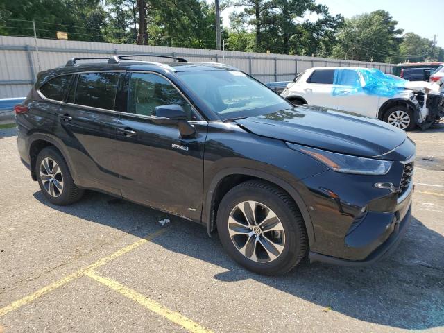  TOYOTA HIGHLANDER 2021 Черный