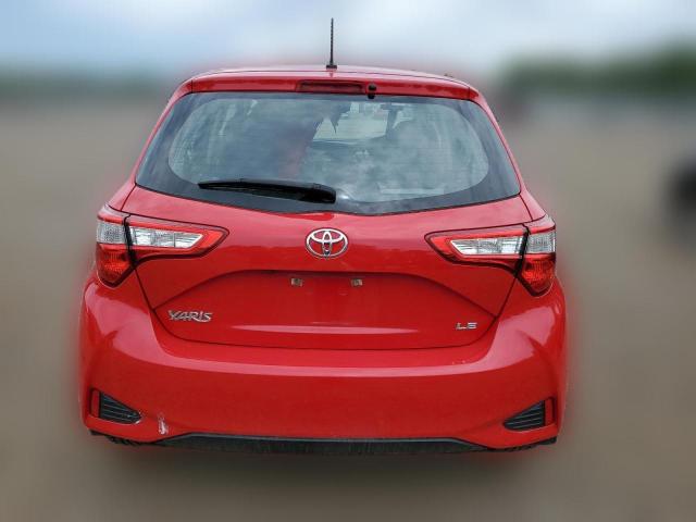  TOYOTA YARIS 2018 Червоний