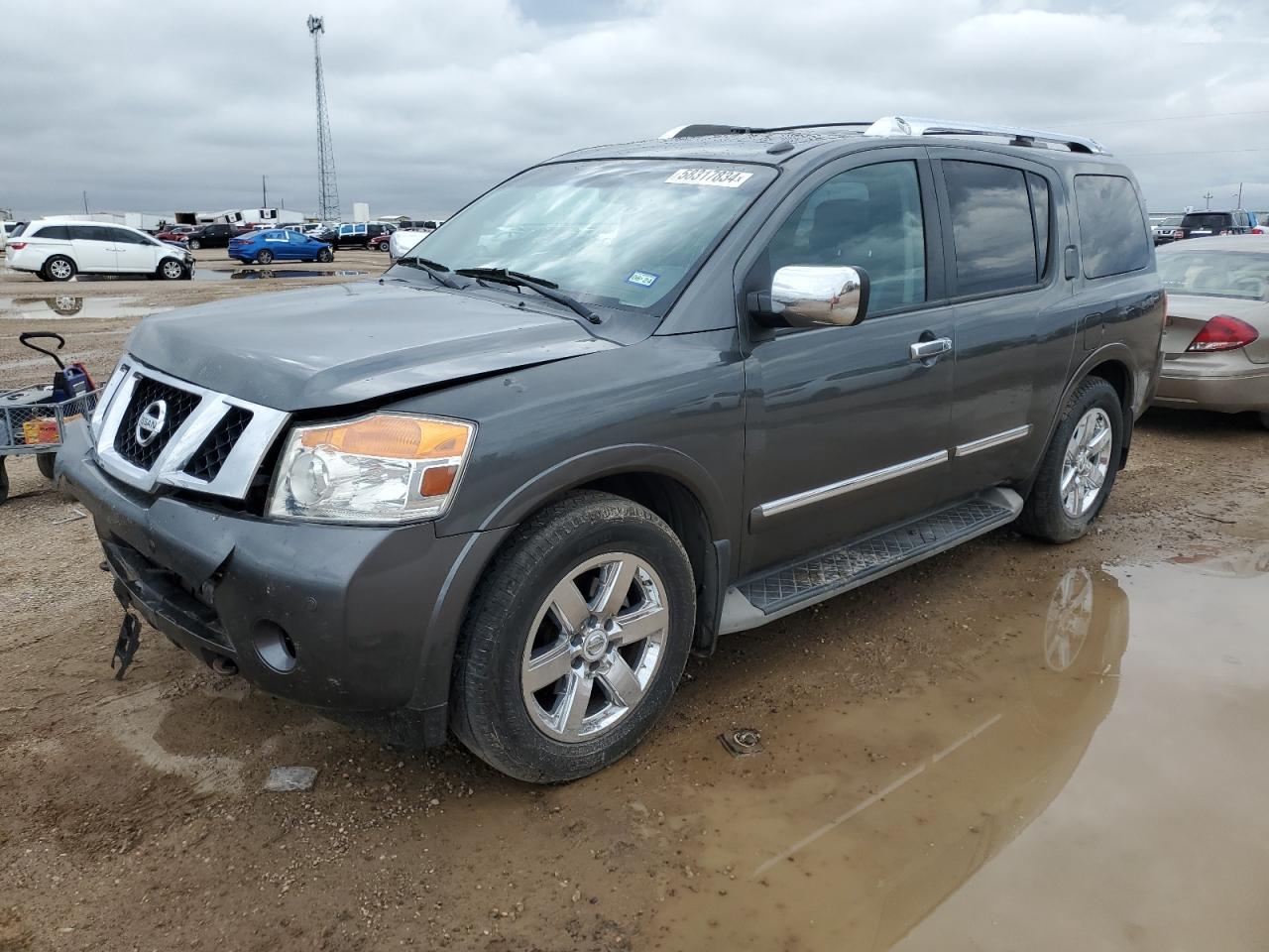 2011 Nissan Armada Sv VIN: 5N1BA0ND0BN620818 Lot: 58317834