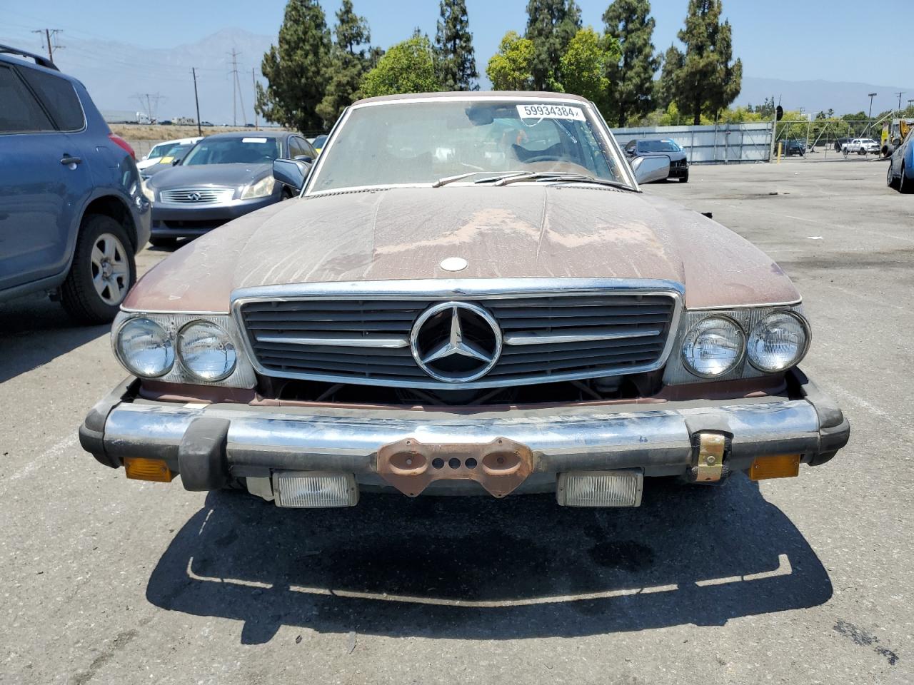 1979 Mercedes-Benz Slc 450 VIN: 10702412027406 Lot: 59934384