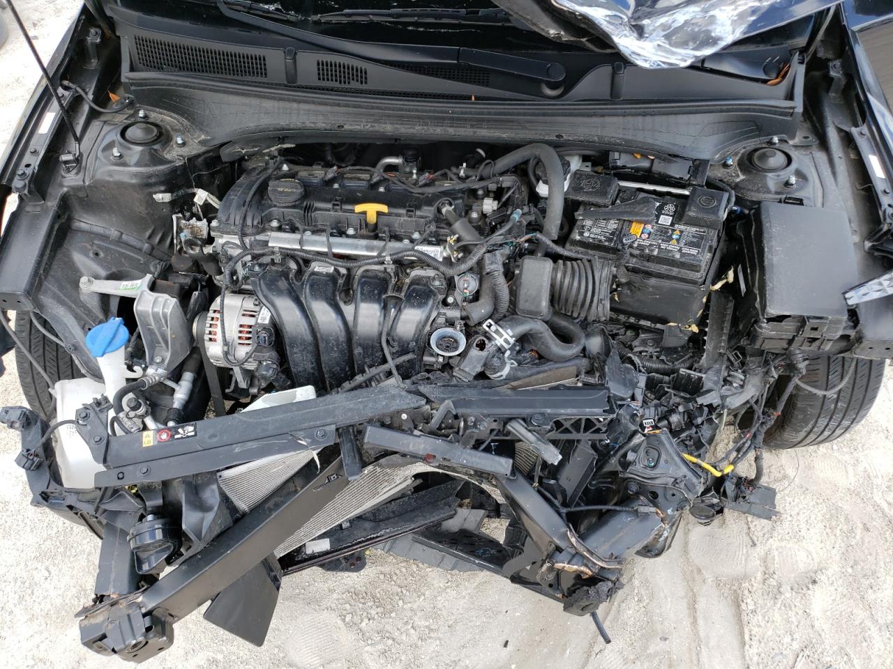 2022 Kia Forte Fe VIN: 3KPF24AD2NE493871 Lot: 57416144