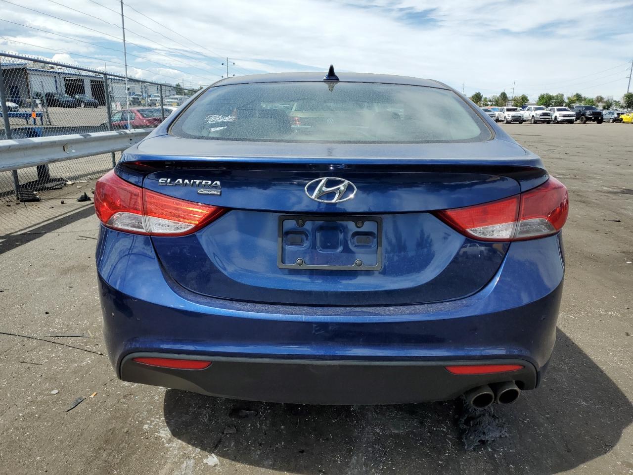 2013 Hyundai Elantra Coupe Gs VIN: KMHDH6AE8DU011975 Lot: 61266104