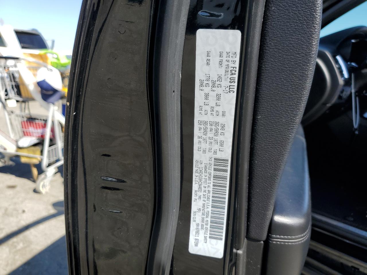 2017 Dodge Durango Gt VIN: 1C4RDHDG0HC944831 Lot: 58658974