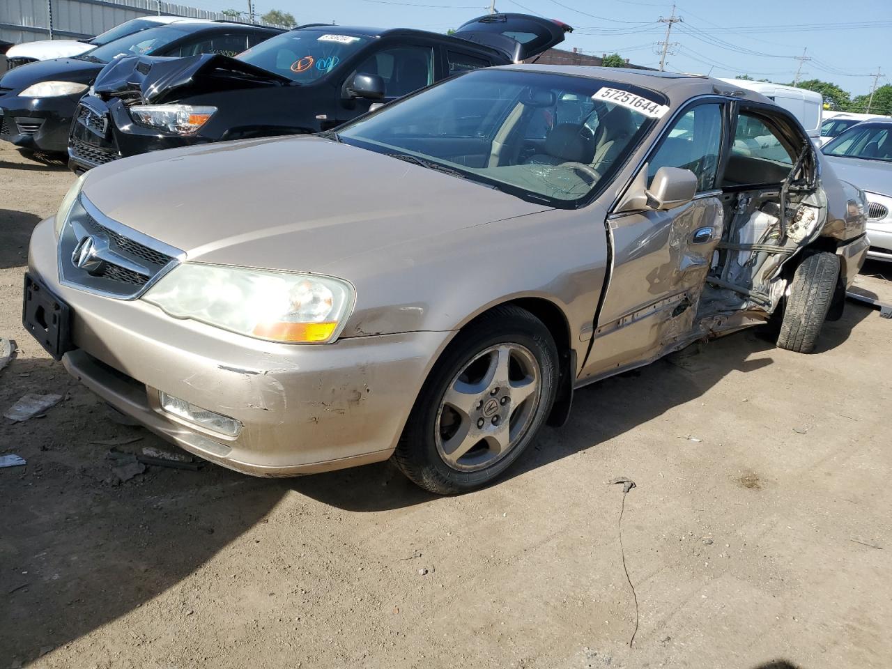 2002 Acura 3.2Tl VIN: 19UUA566X2A060857 Lot: 57251644