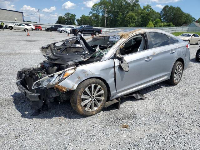  HYUNDAI SONATA 2017 Silver