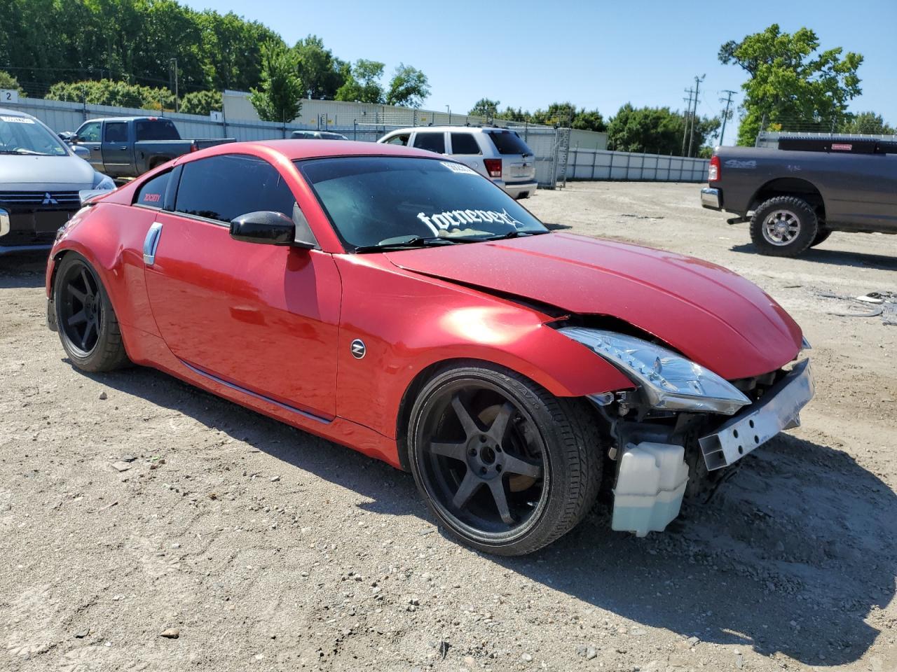 2005 Nissan 350Z Coupe VIN: JN1AZ34D65M600386 Lot: 56625614