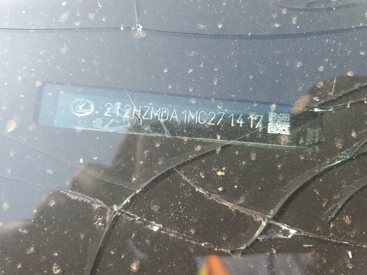 2021 Lexus Rx 350 VIN: 2T2HZMDA1MC271417 Lot: 59355884