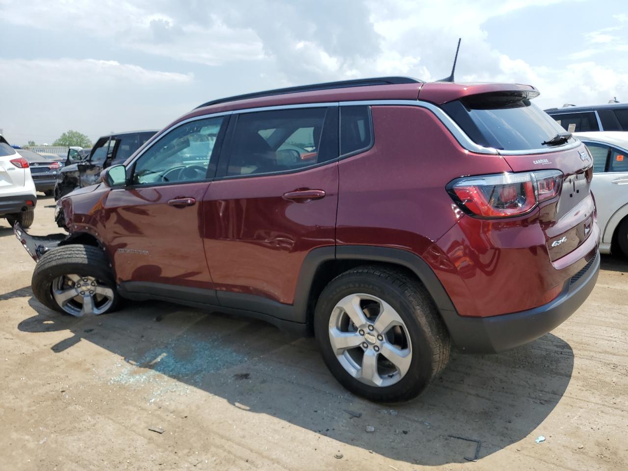 2020 Jeep Compass Latitude VIN: 3C4NJDBB7LT165222 Lot: 59972484