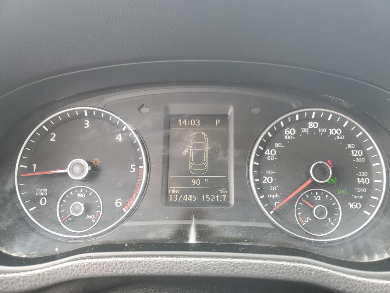 2012 Volkswagen Passat Se VIN: 1VWBN7A3XCC051324 Lot: 59769994