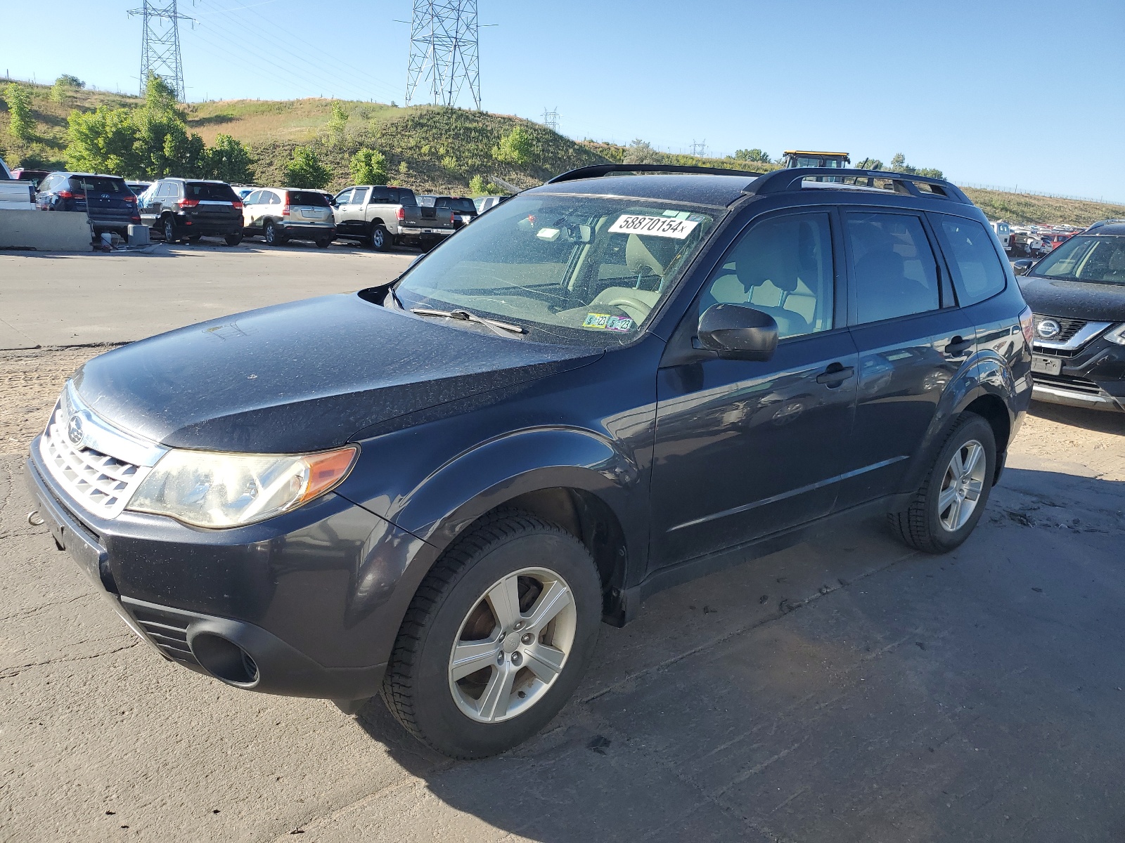 2013 Subaru Forester 2.5X vin: JF2SHABC8DH446078