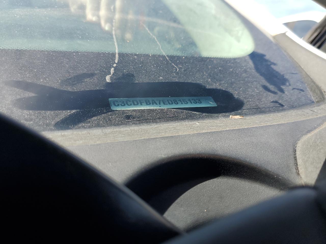 2014 Dodge Dart Sxt VIN: 1C3CDFBA7ED815133 Lot: 57907624