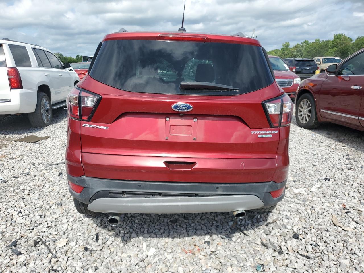 2017 Ford Escape Titanium VIN: 1FMCU0JD1HUD56119 Lot: 59135484