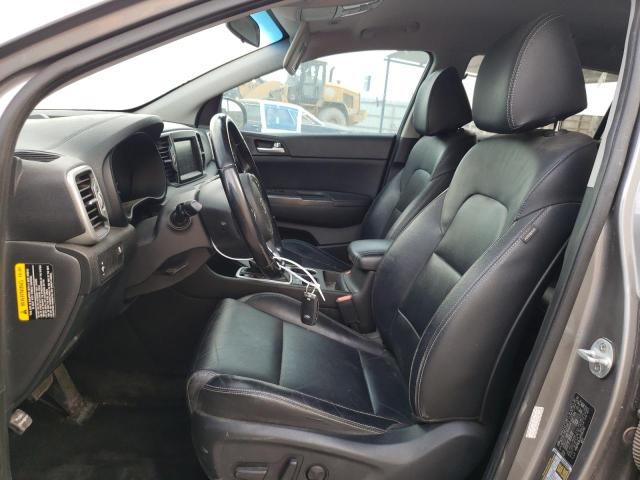  KIA SPORTAGE 2017 Серый