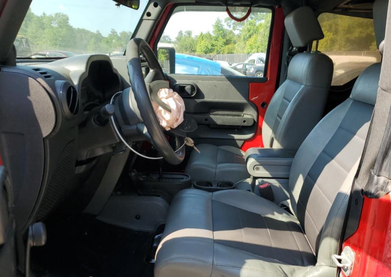 2008 Jeep Wrangler X VIN: 1J4FA24188L587350 Lot: 59619264