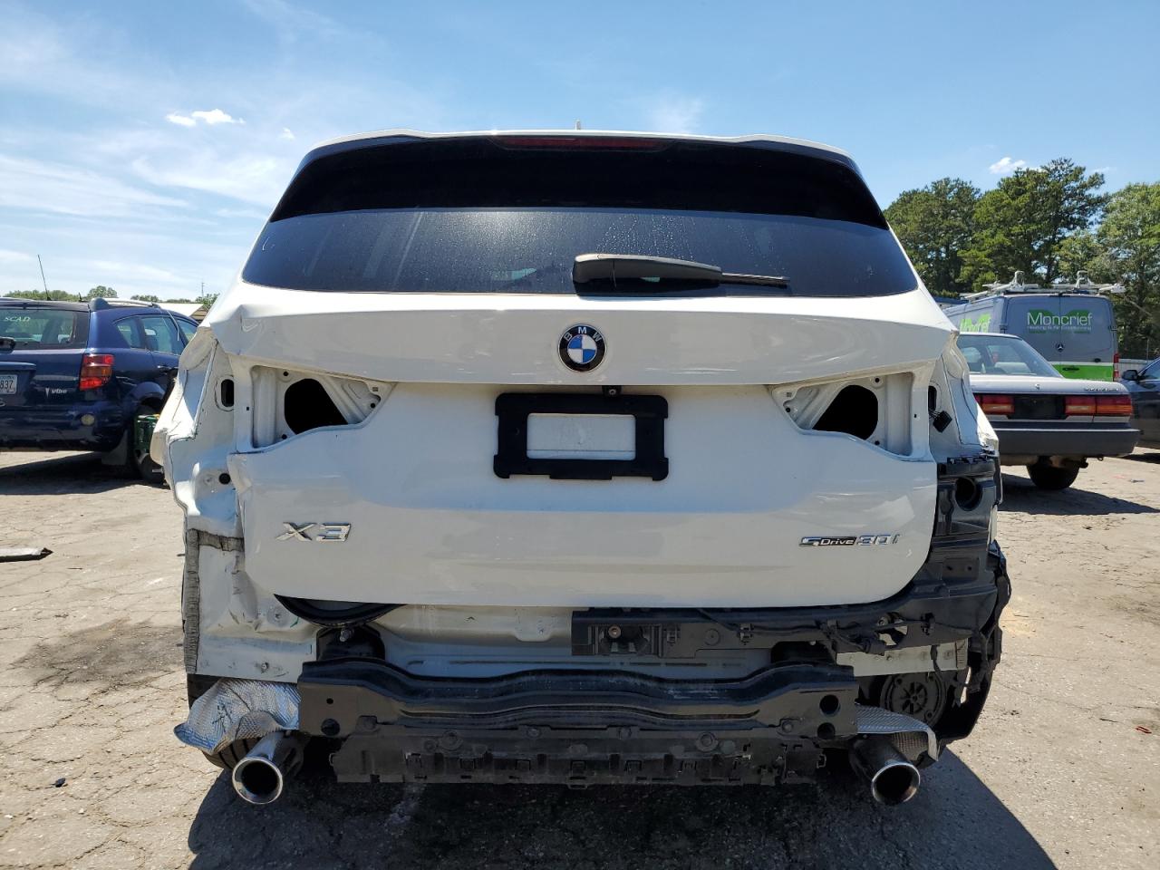 2019 BMW X3 Sdrive30I VIN: 5UXTR7C52KLR46913 Lot: 57002274