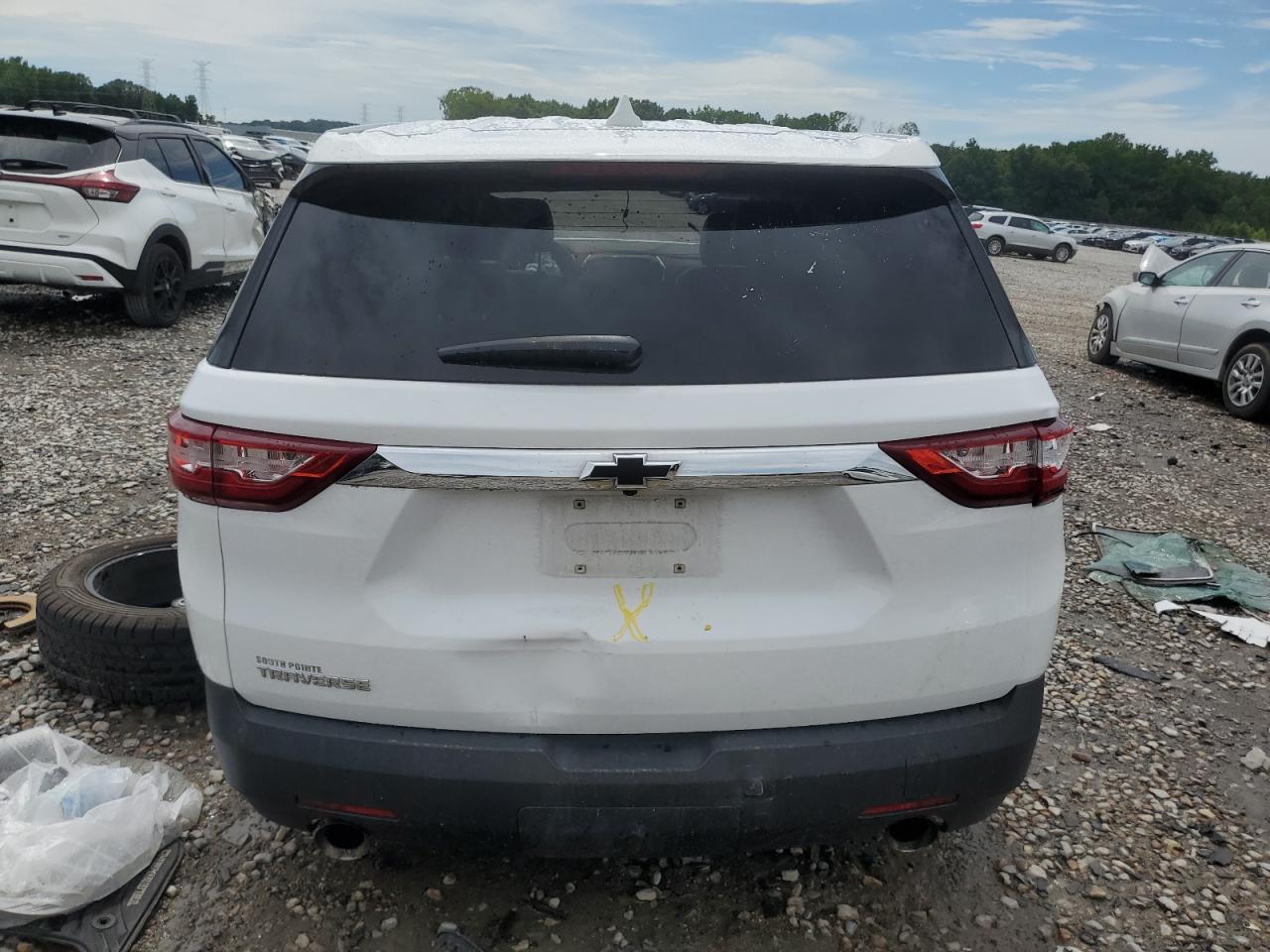 2019 Chevrolet Traverse Ls VIN: 1GNERFKW7KJ140129 Lot: 60734364