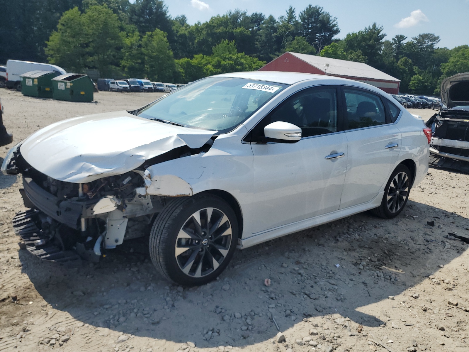 2019 Nissan Sentra S vin: 3N1AB7AP8KY451384