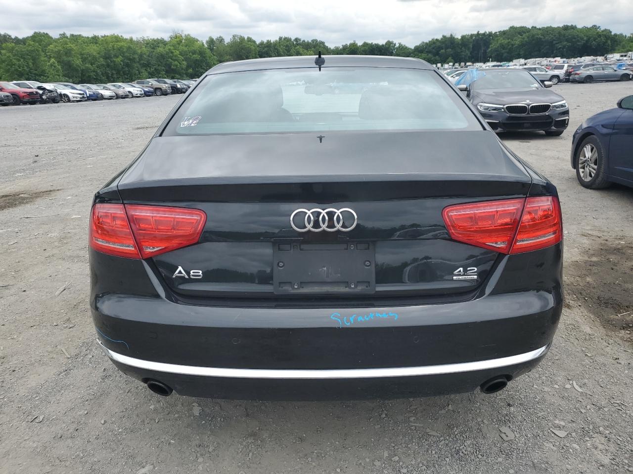 2011 Audi A8 Quattro VIN: WAUAVAFD1BN001067 Lot: 58309154