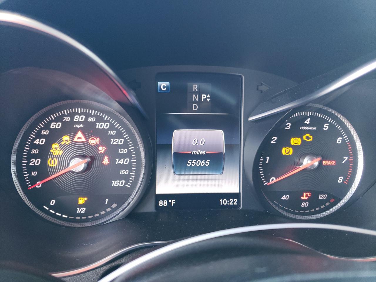 2016 Mercedes-Benz C 300 VIN: 55SWF4JB3GU154812 Lot: 60135494