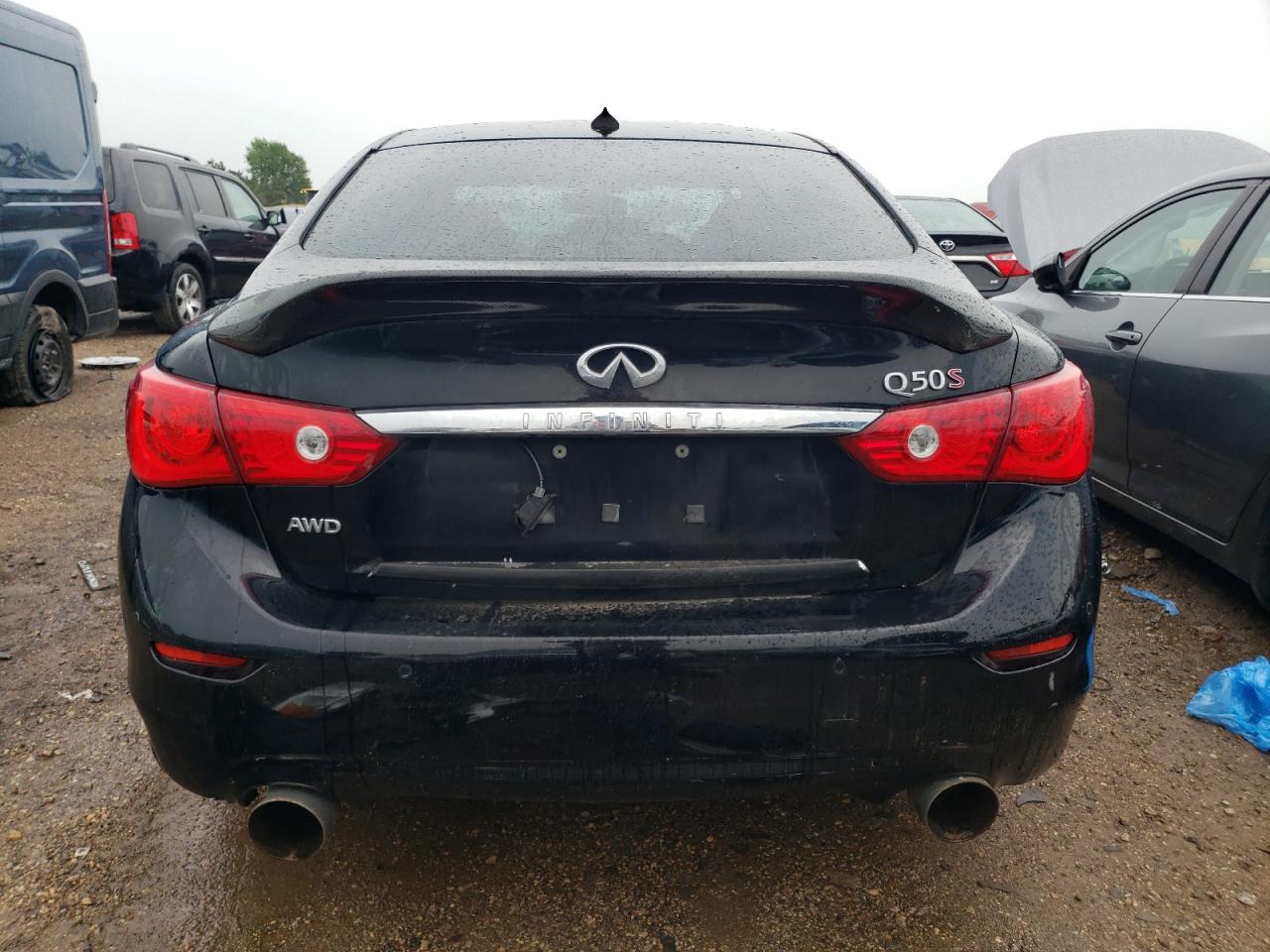 2014 Infiniti Q50 Base VIN: JN1BV7ARXEM705245 Lot: 60710124