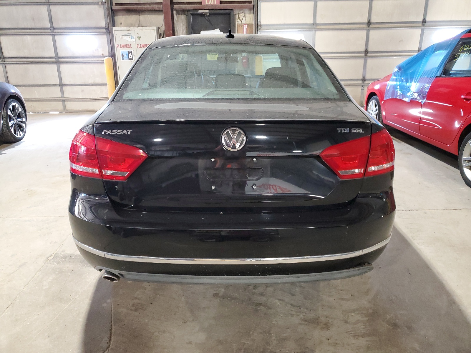 1VWCN7A31DC073833 2013 Volkswagen Passat Sel