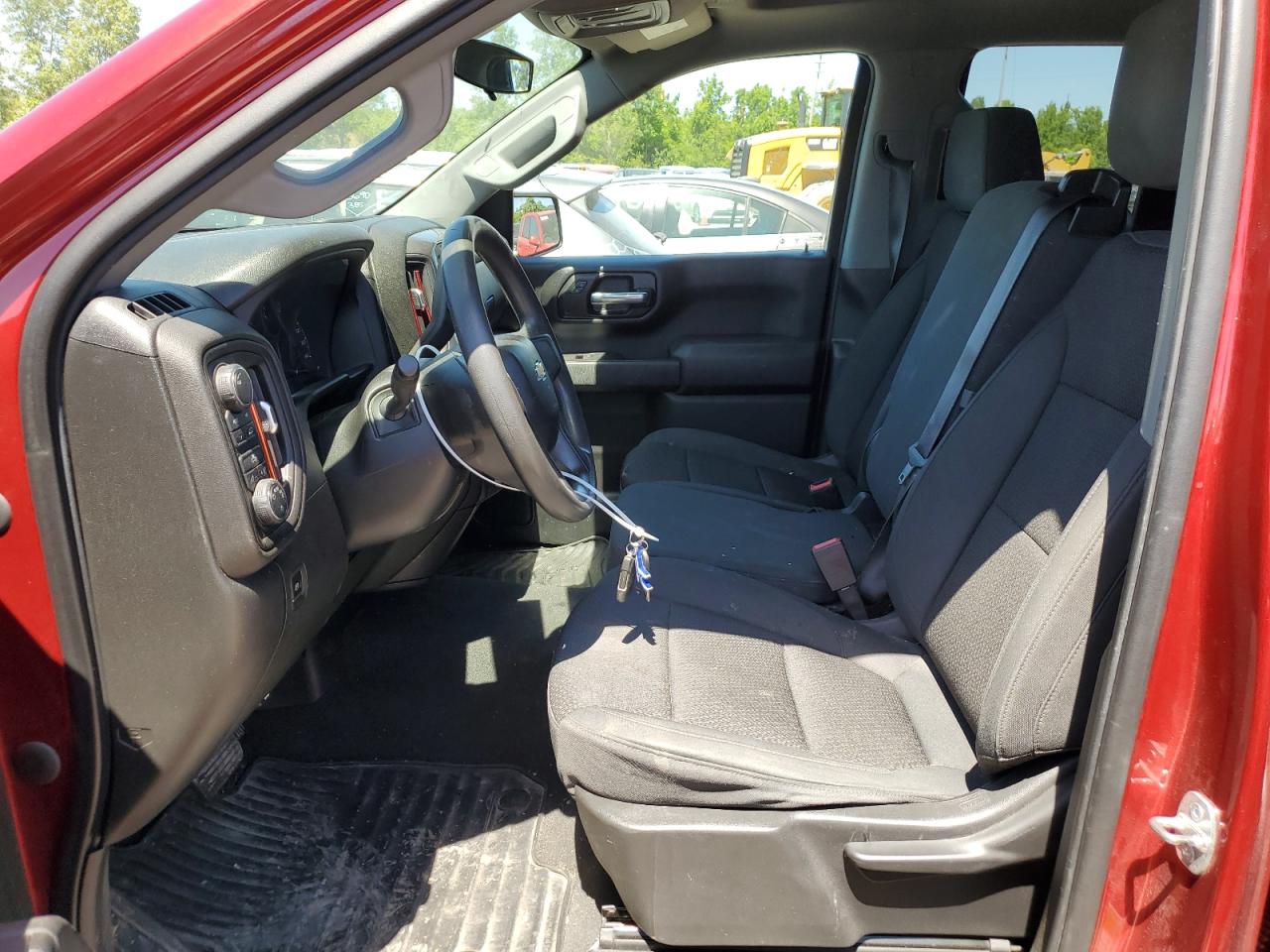 2021 Chevrolet Silverado K1500 Custom VIN: 1GCRYBEK6MZ311617 Lot: 57982794