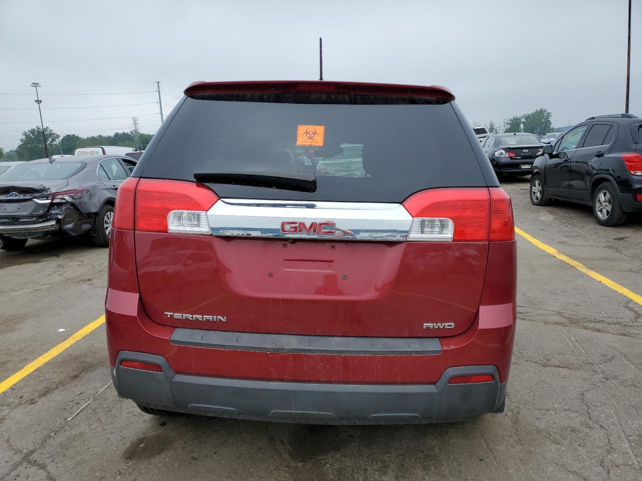 2GKFLVEK2F6235934 2015 GMC Terrain Sle