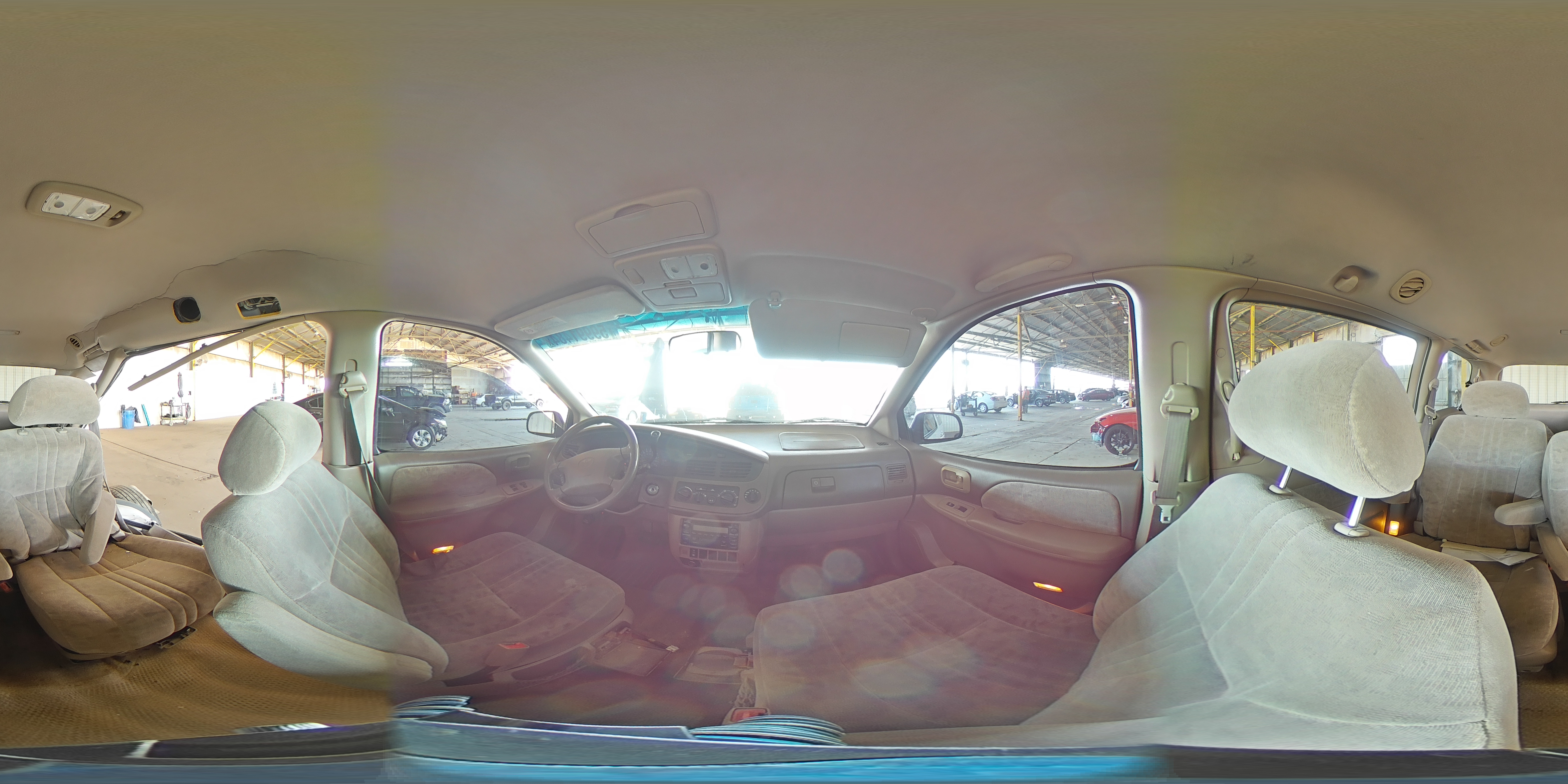 2002 Toyota Sienna Le VIN: 4T3ZF13C42U444076 Lot: 59991484