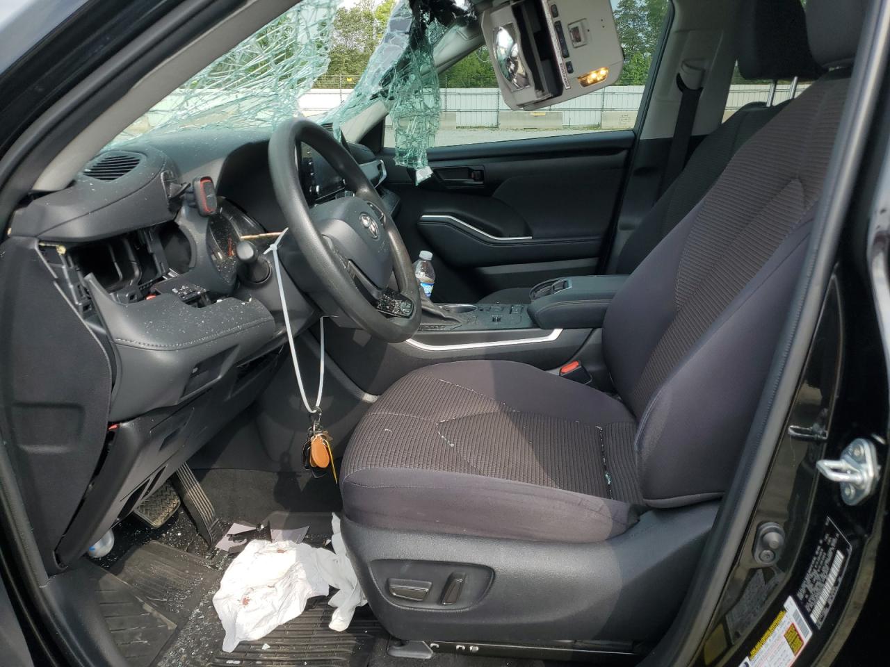 2021 Toyota Highlander L VIN: 5TDCZRAH1MS034799 Lot: 61125454