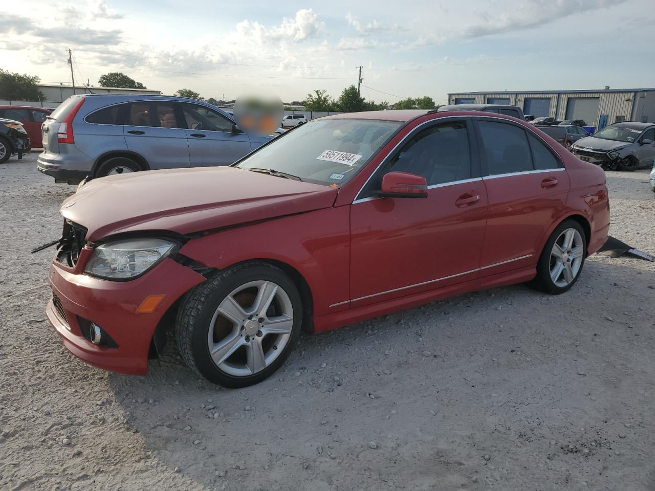 WDDGF5EB1AR106447 2010 Mercedes-Benz C 300