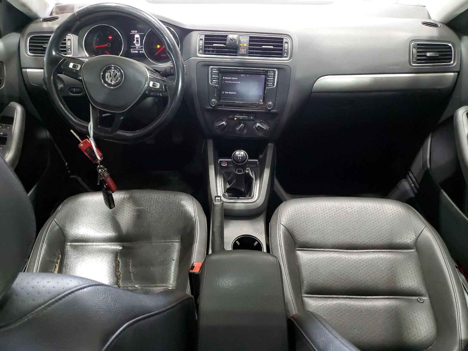 3VWB67AJ1HM348824 2017 Volkswagen Jetta Se