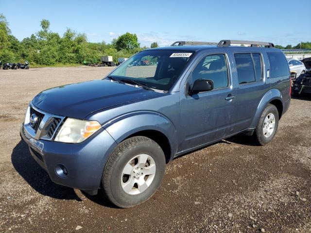 2008 Nissan Pathfinder S на продаже в Columbia Station, OH - Front End