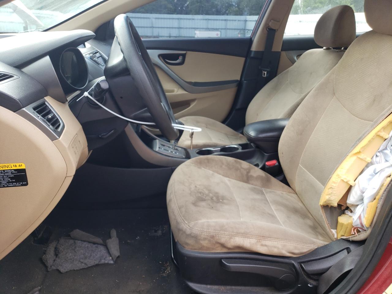 2013 Hyundai Elantra Gls VIN: 5NPDH4AE7DH394598 Lot: 60293464