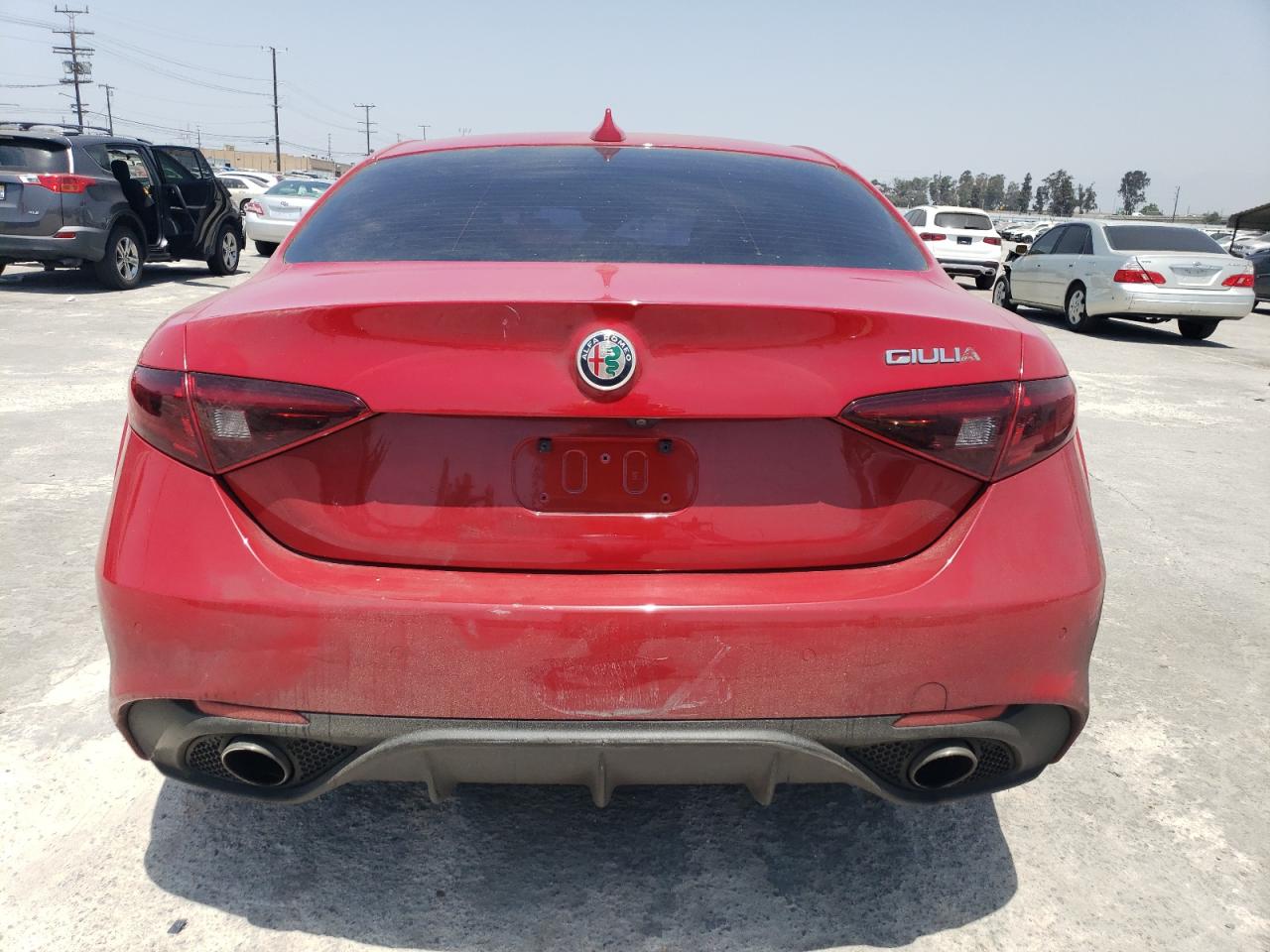 2018 Alfa Romeo Giulia VIN: ZARFAEBNXJ7566503 Lot: 58843904